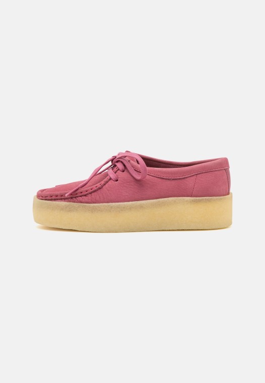 Rosa Clarks Wallabee Taza Casual Con Cordones