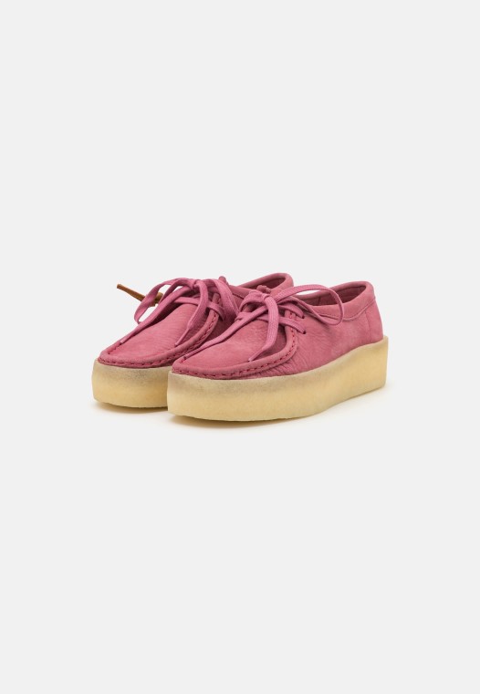 Rosa Clarks Wallabee Taza Casual Con Cordones