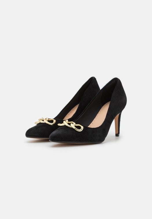 Clarks Laina Tacones Clásicos Negro