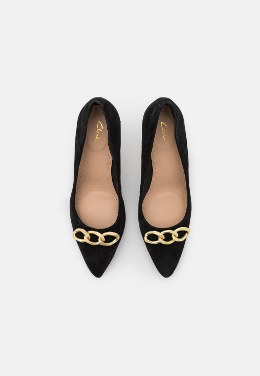 Clarks Laina Tacones Clásicos Negro