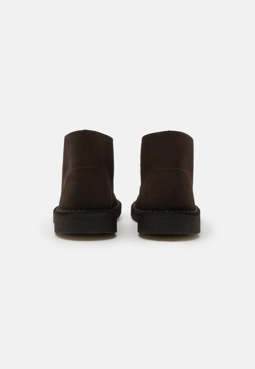 Bota Safari Marrón Casual Con Cordones Clarks