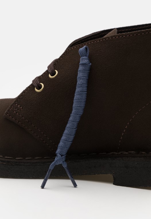 Bota Safari Marrón Casual Con Cordones Clarks