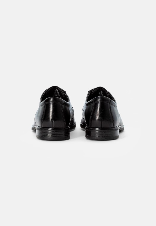 Zapatos De Cordones Negros Clarks Howard Walk