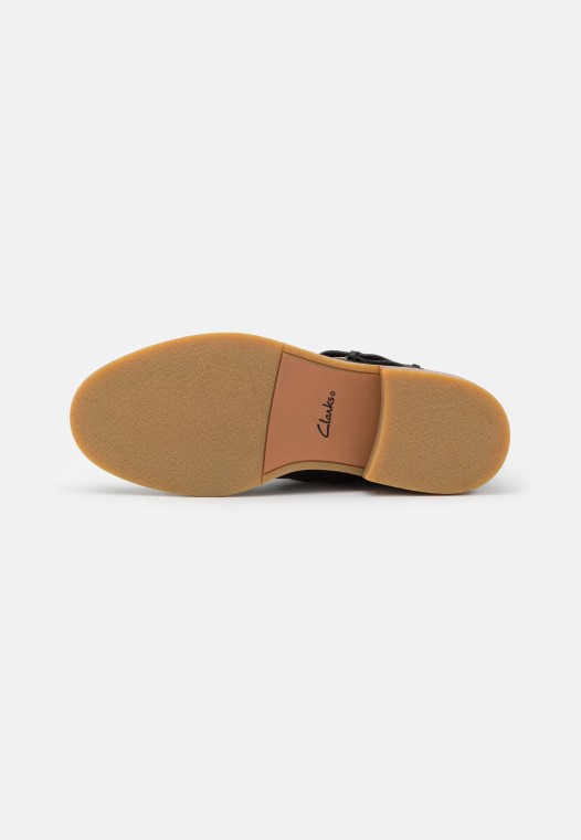 Botines Negros Con Hebilla Cologne De Clarks