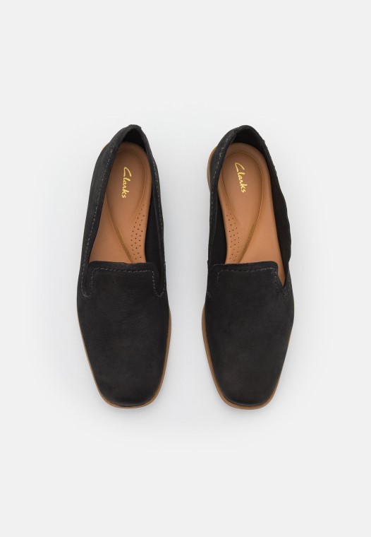 Zapatillas Sin Cordones Pure Hall Clarks Negro