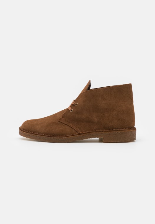 Clarks Desert Boot Casual Con Cordones Marrón Claro