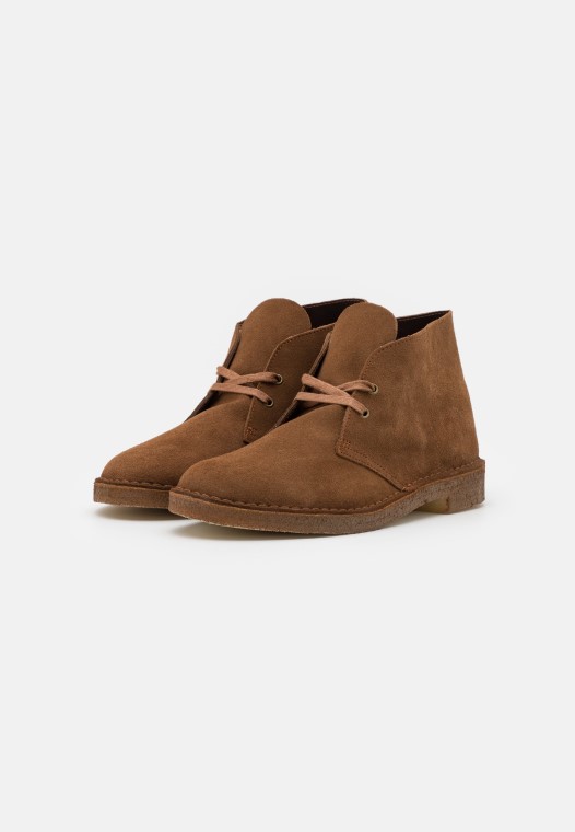 Clarks Desert Boot Casual Con Cordones Marrón Claro
