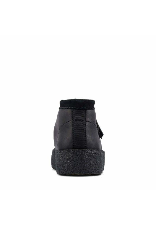 Negro Wallabee Cup Bt Botines Con Cordones Clarks