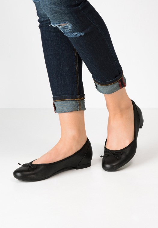 Couture Bloom Bailarinas Clarks Negro