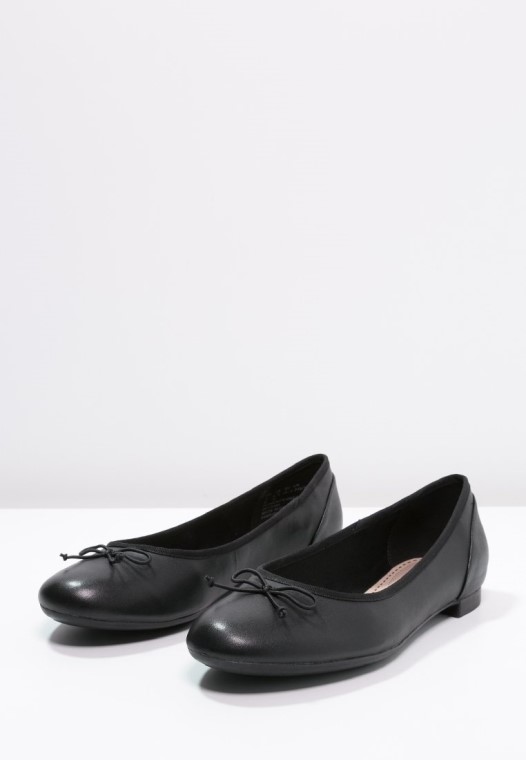 Couture Bloom Bailarinas Clarks Negro