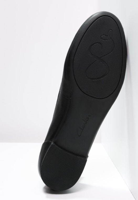 Couture Bloom Bailarinas Clarks Negro