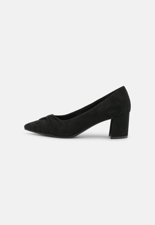 Tacos Negros Clarks Lisos Clasicos