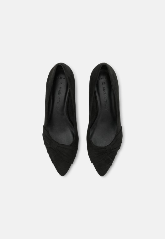 Tacos Negros Clarks Lisos Clasicos