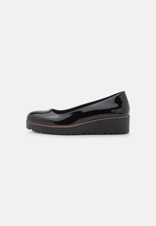 Tacos De Plataforma Negros Clarks