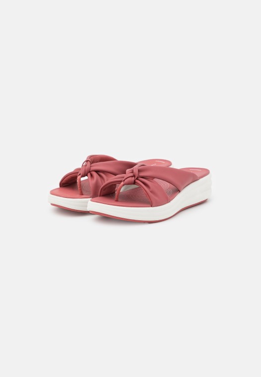 Sandalias Con Barra En T Drift Ave De Clarks Dusty Rose