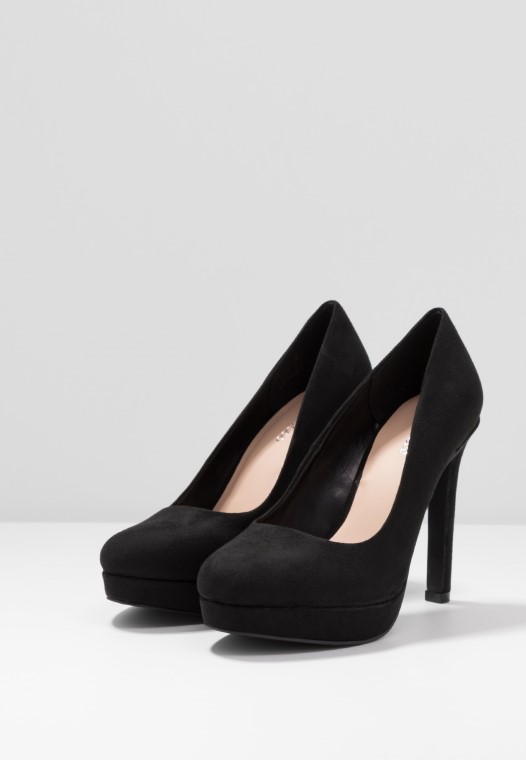 Tacones Altos Negros Clarks