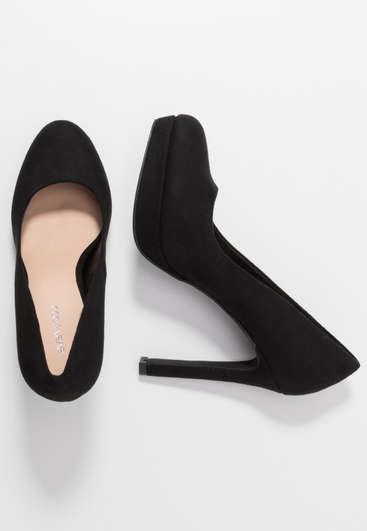 Tacones Altos Negros Clarks