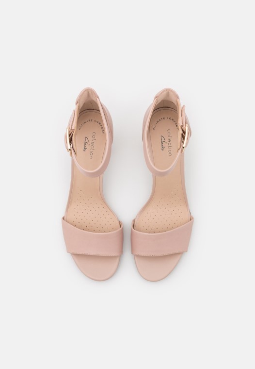 Sandalias Deva Mae Clarks Rosa Polvorienta