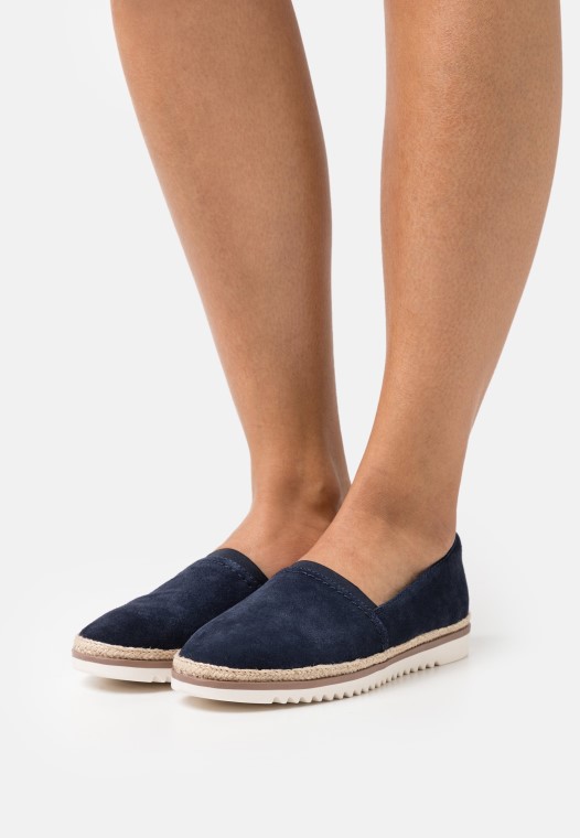 Zapatillas Sin Cordones Serena Clarks Azul Marino