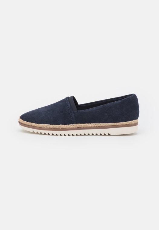 Zapatillas Sin Cordones Serena Clarks Azul Marino