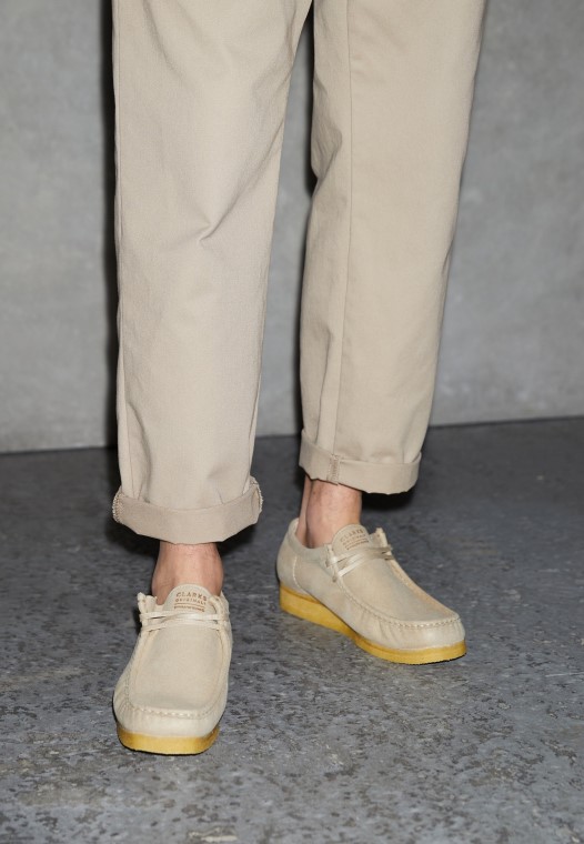 Clarks Wallabee Casual Cordones Arena