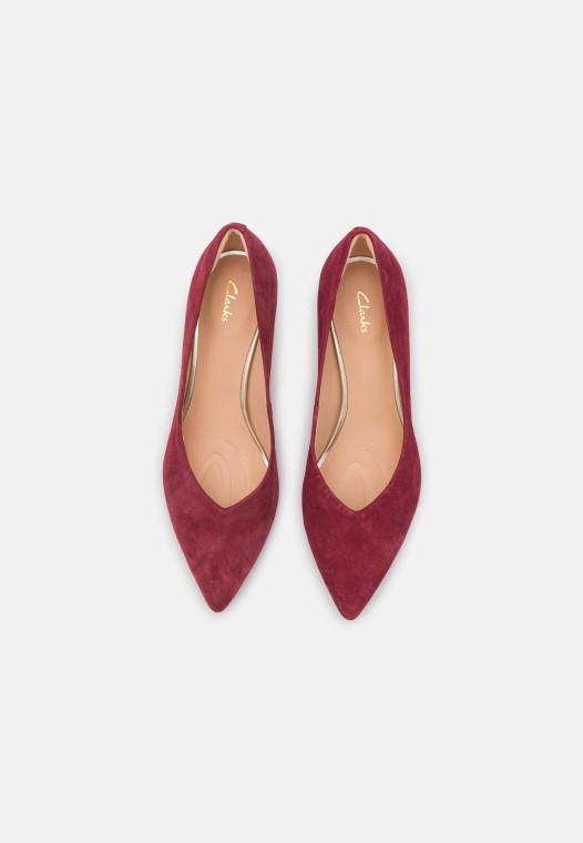 Clarks Corte De Vino Tacones Clásicos