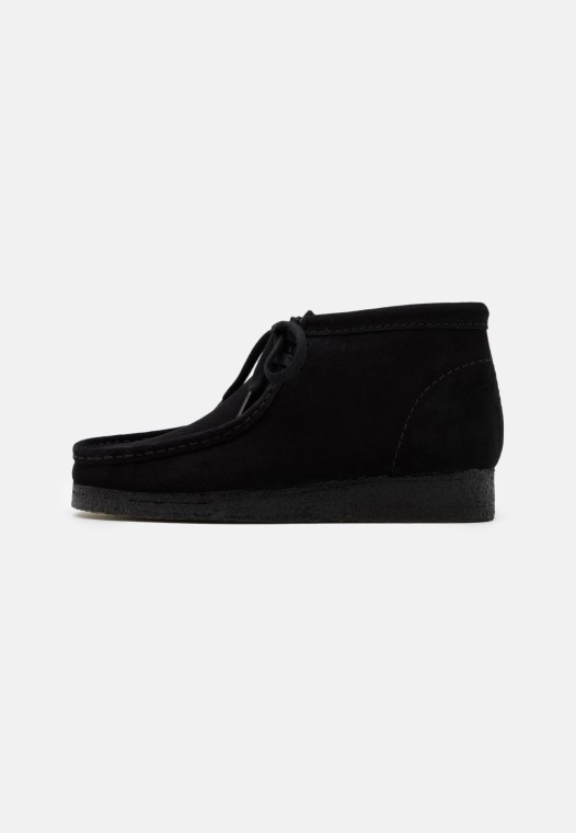 Black Wallabee Cordones Casuales Clarks