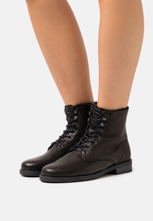 Memi Lace Botines Con Cordones Negro Clarks