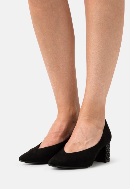 Tacones Clarks Fashion Negro Clasico