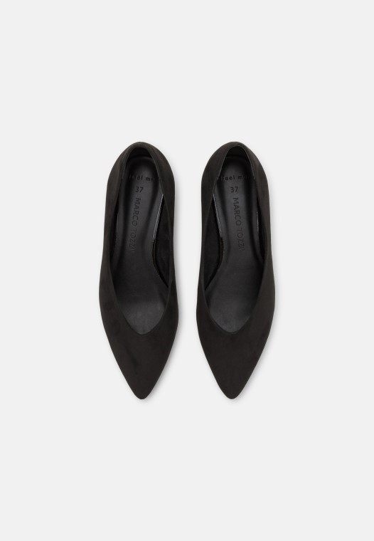 Tacones Clarks Fashion Negro Clasico