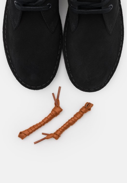 Botas Safari Negras Clarks Con Cordones Informales