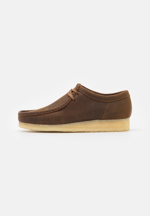 Wallabee Zapatos Casuales Con Cordones Clarks Cera De Abejas