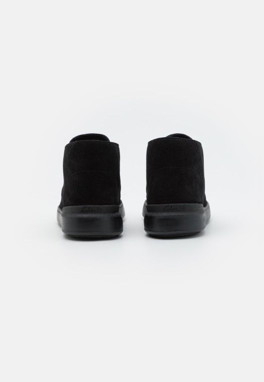 Negro Corte Lite Casual Con Cordones Clarks