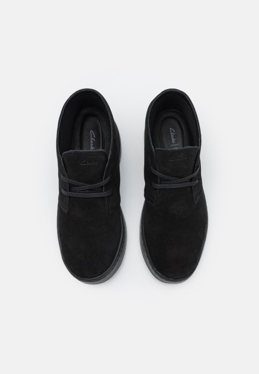 Negro Corte Lite Casual Con Cordones Clarks