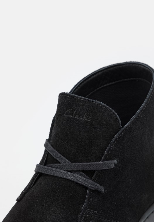 Negro Corte Lite Casual Con Cordones Clarks