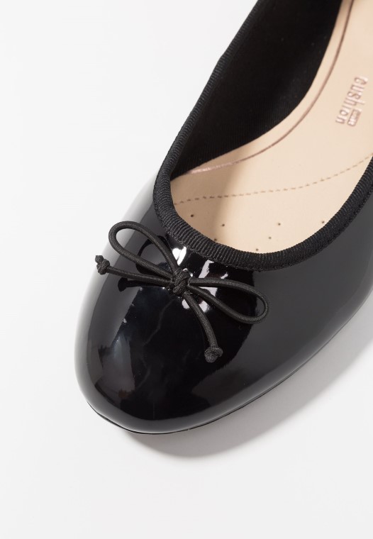Bailarinas Negras Clarks Couture Bloom