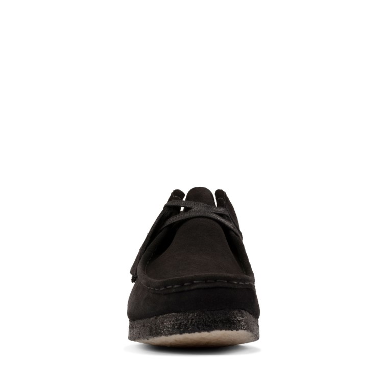 Clarks Wallabee Con Cordones Negros