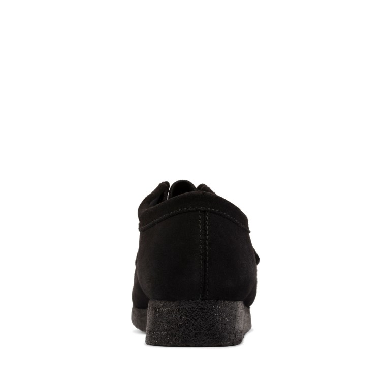 Clarks Wallabee Con Cordones Negros