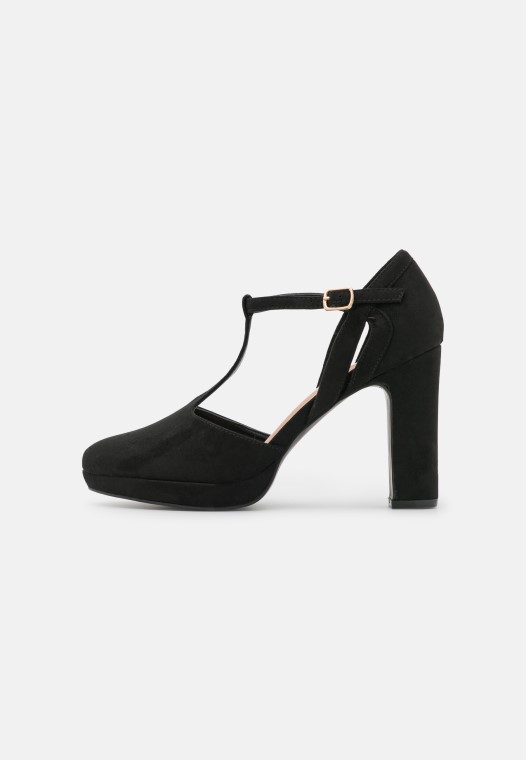Tacos De Plataforma Negros Clarks