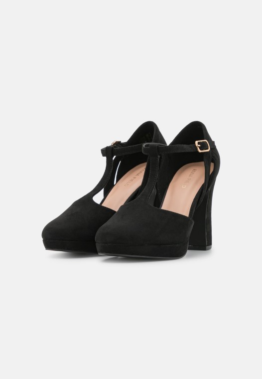 Tacos De Plataforma Negros Clarks