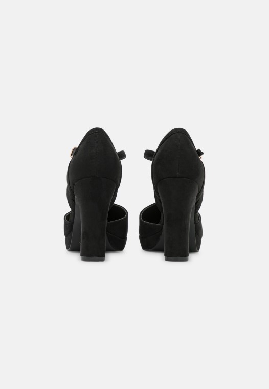 Tacos De Plataforma Negros Clarks