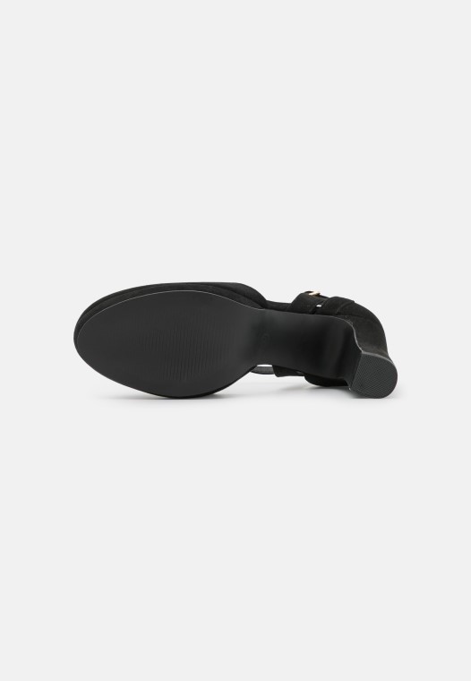 Tacos De Plataforma Negros Clarks