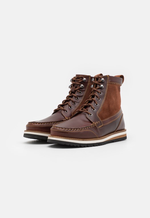 Durston Hi Bootines Con Cordones Clarks British Tan