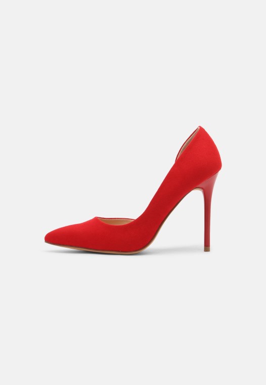 Tacones Altos Clarks Rojo