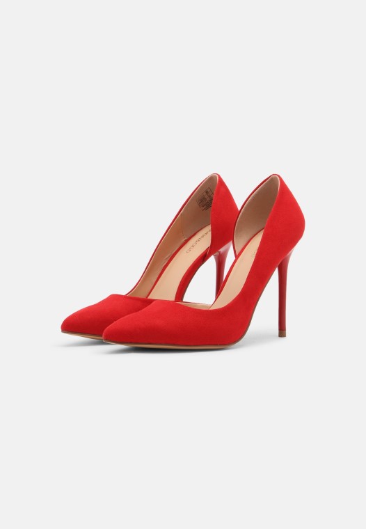 Tacones Altos Clarks Rojo