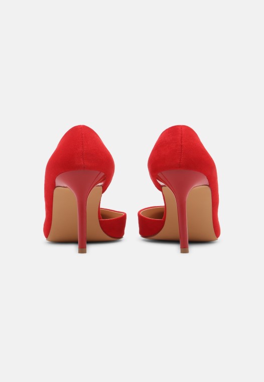 Tacones Altos Clarks Rojo