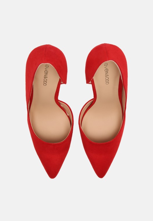 Tacones Altos Clarks Rojo