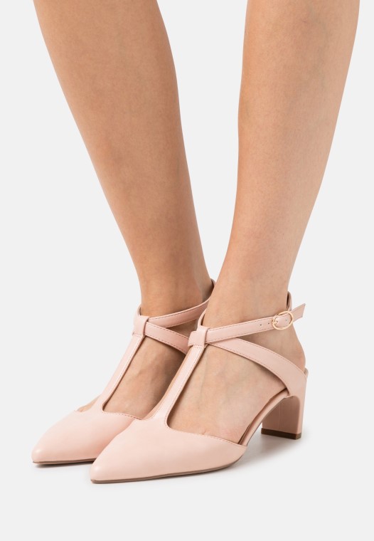 Tacones Clasicos Clarks Rosa Claro