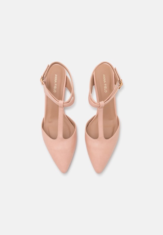 Tacones Clasicos Clarks Rosa Claro
