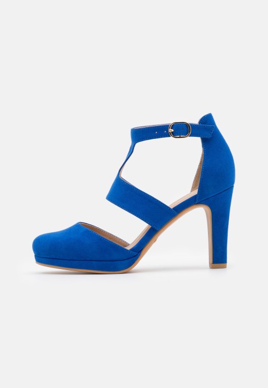 Tacones Altos Clarks Azul Real